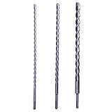 sds plus Steinbohrer 3er Set Ø 10-14-20 mm x 40 cm/Beton-bohrer perfekt für...