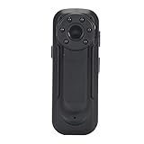 Tragbarer Videorecorder, 120-Grad-Weitwinkel-Clip-on-tragbare 600-mAh-Videokamera,...