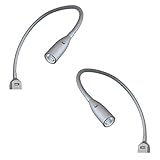 kalb Material für Möbel Flexible LED-Bettleuchte/LED-Leseleuchte mit...