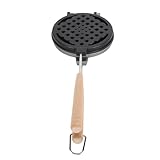Waffeleisen mit Herdplatte, Waffeleisen mit Langem Griff, Antihaftbeschichtete...