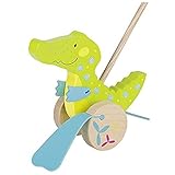 Goki 2041426 54911 Schiebetier Krokodil Susibelle Kollektion