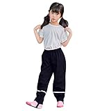Regenmantel Kinder Matschhose Regenjacke Outdoor Wasserdichter Mädchen Kapuzen...