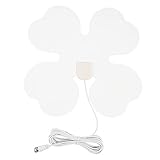 Eighosee 80 vierblättrige TV-Antenne für den Innenbereich, HDTV-Antenne, VHF, 172–240...