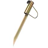 COM-FOUR® Sonnenschirmhalter aus Stahl - Bodenhülse für den Garten -...