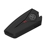 XGP X1 Motorrad Bluetooth Headset V5.3 mit Sprachassistent, 40mm Helm kopfhörer mit IP67...