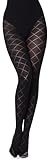 Merry Style Damen blickdichte Strumpfhose MS 328 60 DEN (Schwarz, L (40-44))
