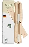 Naturrausch Sauna Sanduhr - 15 Min - hitzebeständig & TÜV geprüft - Saunauhr in...