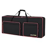 OUUTMEE keyboardtasche für 61Noten, für E-Klaviere, 600D Oxford-Stoff mit 10...