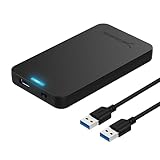 SABRENT Festplattengehäuse 2,5 Zoll, SSD HDD SATA zu USB 3.2x1 Gehäuse (EC-UASP)