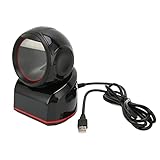 Naroote Barcode-Scanner, 617-nm-Rot-LED-2D-Plug-and-Play-CMOS-Scanner für...