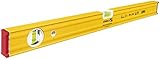 STABILA Wasserwaage Type 80 AS, 60 cm, verstärktes Alu-Profil, 1 Horizontal-Libelle, 1...