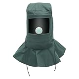 Baluue Sandstrahlhaube mit Atemventilen Leichter Oxford PC schutz Atmungsaktiv Komfortabel...