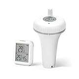 Inkbird Funk Poolthermometer Schwimmend, Pool Thermometer Funk Digitales...