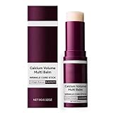 Calcium Multi Balm, Calcium Balm Stick, Wrinkle Core Stick, Anti-Aging, Hydrating, Almond...