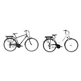F.lli Schiano E-Ride 28 Zoll & E-Ride 28 Zoll City E-Bike, Elektrofahrrad für Damen...