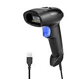 NetumScan USB 1D-Barcode-Scanner, kabelgebundener Handheld-CCD-Barcode-Leser, unterstützt...