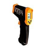 Digital Laser Infrarot Thermometer IR Pyrometer berührungslos Temperaturmessgerät...