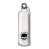 SUPER FABRIQUE Trinkflasche, Hommage Skull, kompatibel mit moto Harley Davidson...
