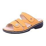 FINN COMFORT Ventura Soft Damen Pantolette gelb sun/Nubuk