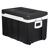 WOLTU Kühlbox, Tragbarer Mini Kühlschrank, 50 Liter Isolierbox zum Warmhalten, Kühlen...