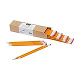 Amazon Basics - Holzgefasste Bleistifte, HB, vorgespitzt, 30er-Pack