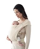 Ergobaby Babytrage für Neugeborene ab Geburt Extra Weich, Embrace Bauchtrage...