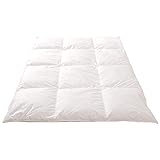 Luxusfeder Daunendecke Winter 135x200 cm 1440g 100% weiße deutsche Neue...