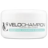 VeloChampion Luxus-Chamois-Sitzcreme zum Radfahren & Laufen | Menthol-Anti-Scheuer-Creme....
