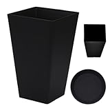 Quadratischer , quadratischer Pflanzkasten für den Außenbereich, großer Pflanzkübel...