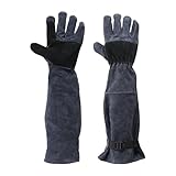 Bissfeste Handschuhe - Anti-Biss Arbeitshandschuhe Zum Schweißen | Dornensichere Und...