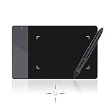 Huion 420 OSU Grafiktablett 4 x 2,23 Zoll Tragbarer Stylus Zeichnung Pen Tablet,...