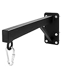 QWORK® Boxsackhalterung Wandhalterung inkl. Befestigungsschrauben - Solider Stahl - 60cm...
