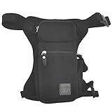 Canvas Drop Leg Bag Hüfttasche Oberschenkel Tasche für Männer Frauen Outdoor Reisen...