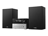 Philips M3205/12 Mini Stereoanlage mit CD und Bluetooth (UKW Radio, USB, MP3-CD,...