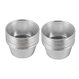 THcoa 20 einzelne Puddingformen, Tassen, Mini-Töpfe, Schokoladenfonduft, Puddingform,...