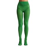 Frola Nur die Damen Strumpfhose 80 Den Blickdicht Microfaser Weich Damenstrumpfhose Klee...