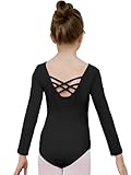 zffriction Ballettanzug Mädchen Ballettkleidung Langarm Kinder Ballett Trikot...