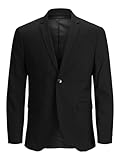 JACK & JONES Herren Jprfranco Blazer Noos Business Jacke, Schwarz, 54 EU