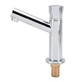 YWBL-WH Badezimmer-Waschtischarmatur, Abgewinkelter Einhebelgriff Zum Aktivieren des...