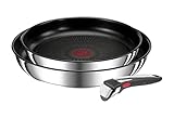 Tefal L97490 Ingenio Preference On 3-teiliges Pfannenset | stapelbar |...