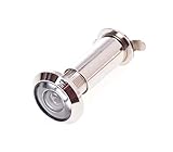 Aqbau Türspion Mit Sichtschutz Tür Spion Aus Metall Haustür Weitwinkel Bohrloch 16 mm...