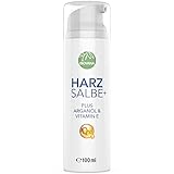 BIOVANA Harzsalbe PLUS mit Collagen & Aloe Vera, Aktiv Harzsalbe gegen Hautunreinheiten...