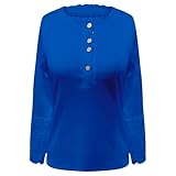 Black Friday Tshirt Damen Herbst Rundhals Langarmshirt Einfarbig Winter Oberteile Leicht...