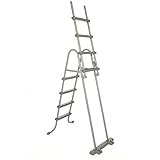 Swimming Pool Leiter 122 cm Poolleiter Sicherheitsleiter Badeleiter LKTM