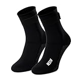 BESTIF Neoprensocken Damen Herren | Tauchen, Schwimmen Neopren Socken mit Klettverschluss...