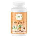 MADENA EnzyVital Enzym Komplex zur Unterstützung der Verdauung, 90 Kapseln mit...