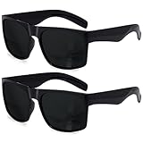 grinderPUNCH 2er-Pack XL polarisierte Herren-Sonnenbrille mit breitem Rahmen –...