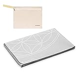 Navaris Reiseyogamatte faltbar inkl. Tasche - 1,5mm Yoga Matte Fitnessmatte -...