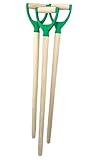 pokm toolsmarket - Holzstiele mit Plastik Griff, Schaufelstiel, Holzstiel, D Griff Für...
