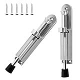 Winddichter Türstopper, 2 Stück Türfeststeller Außen Türstopper Boden mit...